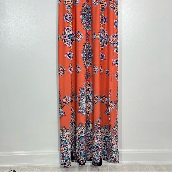 Altar’d State Summer Halter Neck Maxi Dress Size small - Picture 3 of 8